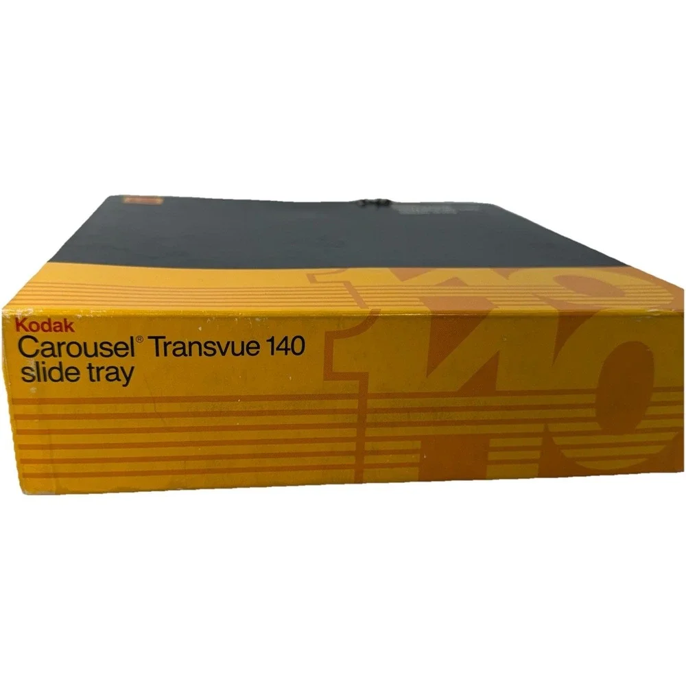 Kodak Transvue 140 Slide Tray Carousel EUC‎